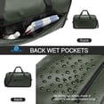 thumbnail image 4 of Bolsa de viaje para ropa Moulyan convertible con compartimento para zapatos, 4 of 7