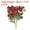 Burgundy, variant on Uxcell 7 Branch 21 Heads Artificial Silk Mini Rose Flower with Stem for Decor, Coral Pink 2 Pack