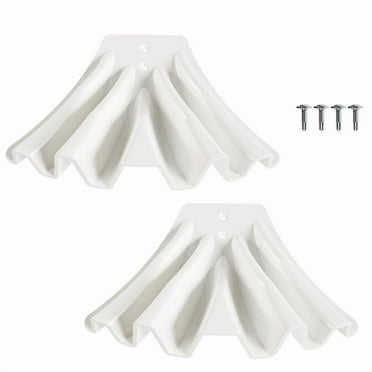 2PCS Gutter Downspout Diverter, Gutter Downspout Extensions for Rainwater Dispersal, Rain Gutter Disperser White