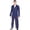 Navy Blue, variant on Men Work Overall Uniform Lapel Long Sleeve Stain-Resistant Zipper Design Pockets Jumpsuit Loose Fit Work Uniform Streetwear