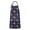 Cute Hedgehog Pattern-2, variant on Cute Hedgehog Pattern Apron-Garden Aprons for Women with Pockets-Cotton Linen Waterproof Kitchen Cooking Gardening Aprons Adjustable for Kitchen,Cooking,BBQ and Salon 33x27 Inch