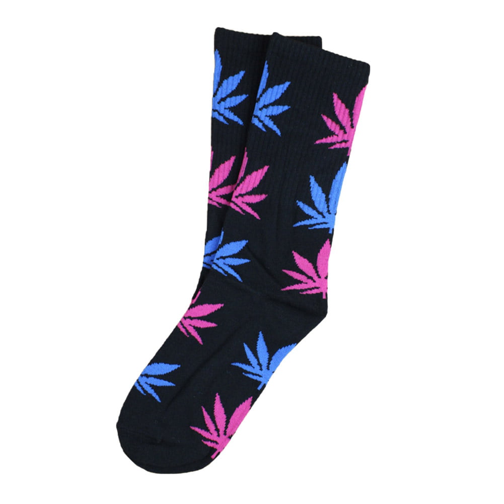 WeiHaoJian High Quality Cotton Socks Fashion Marijuana leaf Casual Long Weed Sock unisex