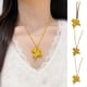thumbnail image 2 of Collar con colgante de Pegaso en tono dorado, colgante de caballo alado, símbolo mitológico de fuerza, libertad, caballo volador, joyería, regalo para mujeres y hombres., 2 of 8