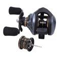 thumbnail image 1 of Carrete de pesca con señuelo DW200 Baitcasting, relación 7,2: 1, 18 + 1BB con copa de alambre de Metal, sistema de freno doble para pesca al aire libre (zurdos), 1 of 5
