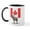 White/Black Inside, variant on CafePress - Canadian Flag With Moose Mug - 11 oz Ceramic Mug - Novelty Coffee Tea Cup