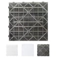 thumbnail image 1 of Transparent 104 Pin 2.6mm Square Pegboard, Single Board for Fuse Beads, Pixel Art Board for Bead Craft, 1 of 5
