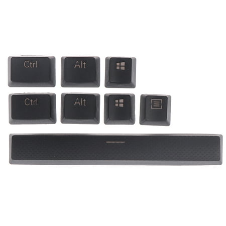 (Black) PBT Keycaps For Corsair K65 K70 K95 Logitech G710 Gaming Keyboard Key Caps