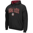 thumbnail image 2 of Men's Colosseum Black Florida State Seminoles Arch & Logo 3.0 Pullover Hoodie, 2 of 3