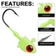 thumbnail image 3 of 5 uds., 10g-35g, señuelo de pesca suave, cebo luminoso, anzuelo con cabeza jigging (estilo C) Ehuebsd Para estrenar, 3 of 7