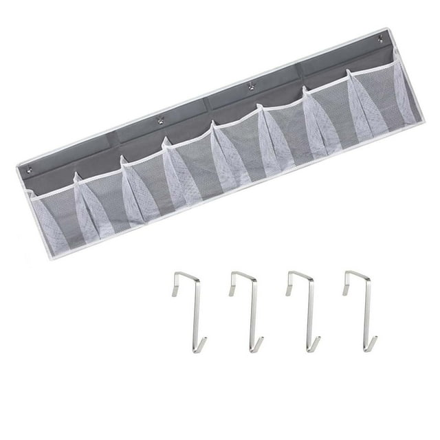 Bolsillo de almacenamiento, práctico y sencillo soporte para zapatos para colgar, organizador de almacenamiento para cabecera, para dormitorios y