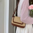 thumbnail image 2 of Bolso Hobo Ganchillo Retro Paja Hugtrwg con Bandolera para Mujer Diario verano, 2 of 9