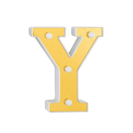 

Abcelit Letter Ornaments LED Light Battery Powered Luminous A-Z Letter Lamp Night Light For Christmas Wedding Birthday Party Decoration
