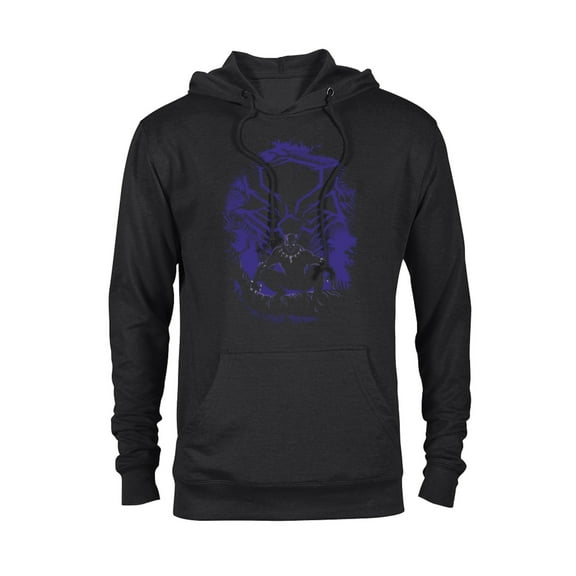 Marvel Black Panther King T'Challa Forest Mask - Pullover Hoodie for Adults - Customized-Black