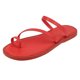 thumbnail image 1 of Sandalias de piso Exterior Piel vegana Color Rojo Para Mujer De RBBASICS, 1 of 3