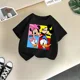 thumbnail image 3 of Camisetas de algodón con estampado de Mickey de Disney de manga corta de verano para niños, camisetas casuales de moda para niños y niñas, ropa adorable y linda para niños, 3 of 5