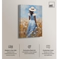 thumbnail image 2 of Stroll Through the Flower Field II Canvas Inspiring Women Protraits by Art Remedy, Gallery Wrapped, 20" x 30", 2 of 7