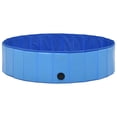 thumbnail image 4 of Piscina para perros VidaXL, plegable, azul, 120 cm x 30 cm, PVC, 4 of 9