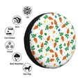 thumbnail image 4 of Goofa Cute Carrot Pattern Universal Tire Cover for Jeep, SUV, Truck, and Trailer – Waterproof, UV-Resistant,Easy to Install, Fits 14"-17" Tires-17 inch, 4 of 6