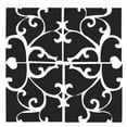thumbnail image 3 of Adhesivo de pared con efecto espejo 3D de 32 frases, paneles decorativos impresos con imágenes de deterioro Negro, 3 of 8