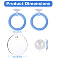 thumbnail image 6 of Betta Fish Tank Accessories Set with Mirror Floating Ball and Training Rings, Betta Aquarium Enrichment Toys Kit with Suction Cups Holder for Exercise Stimulation, 6 of 9