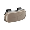 thumbnail image 4 of BELOVING Sunglasses Holder for Car Visor Hard Shell Portable Universal Protective Box Brown, 4 of 9