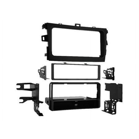 Metra - Dash Kit for Select 2009-2013 Toyota Corolla DIN - Black