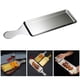 thumbnail image 4 of Platos rectangulares para servir Vajilla Plato de cena de acero inoxidable Servicio de comida 429x115cm Plata, 4 of 9