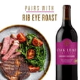 thumbnail image 3 of Oak Leaf Vineyards Cabernet Sauvignon Red Wine, 750 ml Glass, ABV 13.00%, 5- 5oz servings, California, 3 of 8