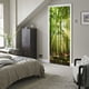 thumbnail image 3 of StyleO 77x200cm Etiqueta de Puerta 3D Bodega Foto Mural Trompe l'oeil Calcomanías de Pared PVC Papel Pintado Impermeable para Dormitorio Baño Cocina Decoración Pegatinas de Puerta brillar Electrónica, 3 of 5