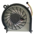 thumbnail image 2 of QUETTERLEE Replacement New CPU Cooling Fan for HP Pavilion G7-1000 G6-1000 G4-1000 Compaq CQ42 CQ62 CQ56 CQ56z G62 G42 Presario CQ62z G62t G62m G62x G42t Series 646578-001 DFS531105MC0T FAB9 3PIN Fan, 2 of 4