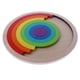 thumbnail image 5 of Kit de bloques apilables de colores del arcoíris para niños pequeños, juego de habilidades motoras Puente circular, 5 of 9
