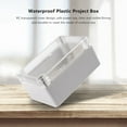thumbnail image 2 of Clear Cover Plastic Electronic Project Junction Box 100 x 68 x 50mm, 2 of 8