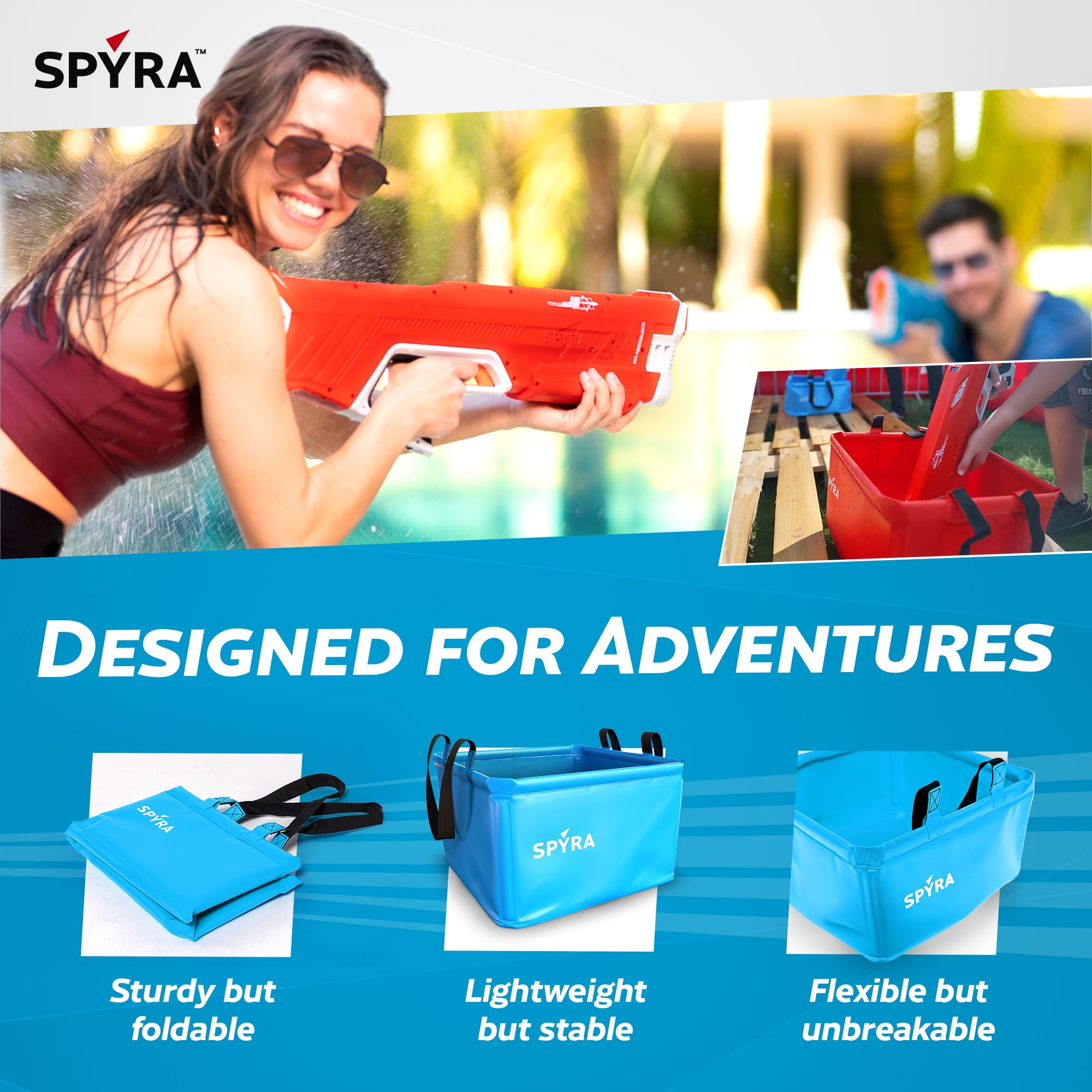Spyra Base Water Equipment, Blue