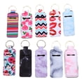 thumbnail image 1 of 10pcs Chapstick Porte-Clés Clip-sur Porte-Clés de Rouge à Lèvres pour Voyage, 1 of 7