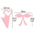 thumbnail image 2 of FUYPSE 2026 New Arrivals Gift Wrapping Paper Rolls 6pcs Bouquet Packaging Paper: for Roses Decorative Bouquet Paper Wrap Sheets Wedding, 2 of 6