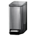 thumbnail image 1 of keepw Space Tidy 6L Capacity Soft-close Hide Garbage Bag Neat Look Smooth Inner Basket Sanding Silve, 1 of 6