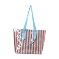 thumbnail image 2 of Bolsa de deporte, bolsa de la compra, bolsa informal de fin de semana para picnic, gimnasio, viajes o estudio. Verde rosa, 2 of 8