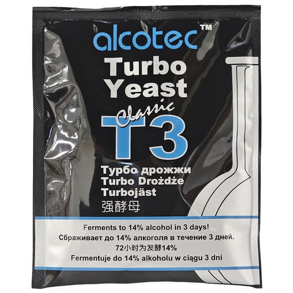 Alcotec Turbo Yeast Classic T3 120g (Pack of 1)