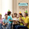 thumbnail image 6 of Personalized Family Tree Birthday Reminder Board(16"x8"), Wooden Family Birthday Tracker Wall Hanging with 100 Tags, DIY Birthday Gifts for Mother Grandma Friends Family, 6 of 8