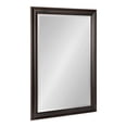 thumbnail image 1 of Kate and Laurel Whitley Traditional Framed Wall Mirror, 24 x 34, Bronze, Classic Rectangle Bathroom Mirror with Transitional Profile and Beveled Edge Design, 1 of 8