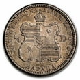 thumbnail image 2 of 1883 Hawaii Quarter King Kalakaua I Choice AU, 2 of 2