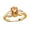 Citrine, variant on Yellow Citrine Ring for Women 14K Yellow Gold Plated 925 Sterling Silver Zircon Infinity Birthstone Jewelry for Women Ct 1 Size 7 Birthday Christmas Gifts