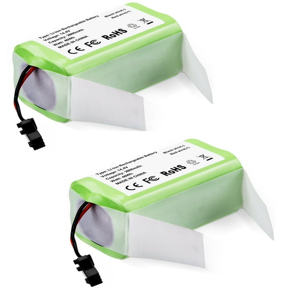 Powerextra 14.4 Volts Li-ion Battery Compatible for Eufy RoboVac 11S 11S & Ecovacs Deebot N79S