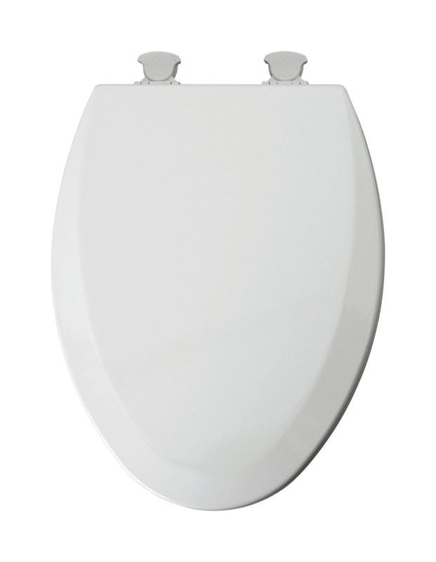 Mayfair Elongated Toilet Seat Elongated, Molded Durable Multi Coat