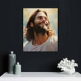thumbnail image 4 of COMIO Jesus Christ - Jesus Loves Me, Jesus Wall Decor - Christian Wall Art Religious Wall Decor Christianity Gift Jesus Poster Picture God Wall Decor Living Room Catholic Decor, 4 of 4