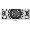 thumbnail image 7 of Black White Tie Dye Mandala Pattern Kitchen Rug Mat,Kitchen Runner Rugs Non Skid Washable,Decorative Kitchen Floor Mats for Kitchen,Sink,Laundry,17"x47.2", 7 of 7