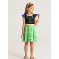 thumbnail image 3 of Vestido WonderBabe Snow Queen Princess para niñas 1-2T, 3 of 7