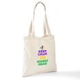 thumbnail image 6 of CafePress - Keep Calm Mardi Gras Tote Bag - Unisex Canvas Tote Bag, Beige, 1-Piece, 6 of 6