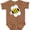 Brown Leopard, variant on Inktastic Bumble Bee Boys or Girls Baby Bodysuit