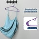 thumbnail image 5 of Ganchos de Plastico Premium SereneLife, Antideslizantes, Ahorradores de Espacio, Duraderos y Resistentes, para Camisas, Suéteres, Sudaderas, Abrigos, Pantalones y Vestidos, Violeta, Pack 10, 5 of 6